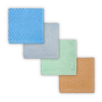 The Big One® Multi Color 4 pc Wash Cloth Set