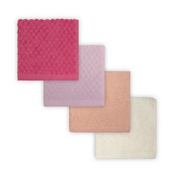 The Big One® Multi Color 4 pc Wash Cloth Set