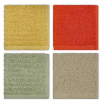 The Big One® Multi Color 4 pc Wash Cloth Set