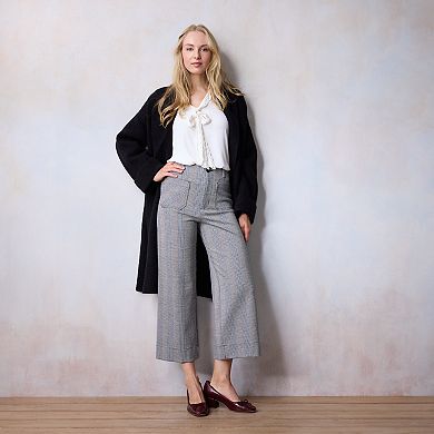 Women’s LC Lauren Conrad Super High Rise Wide Leg Crop Pants