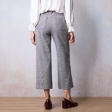 Women’s LC Lauren Conrad Super High Rise Wide Leg Crop Pants