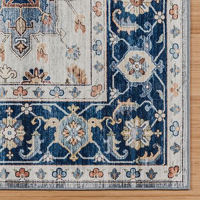 Gertmenian Micah Blue Area Rug