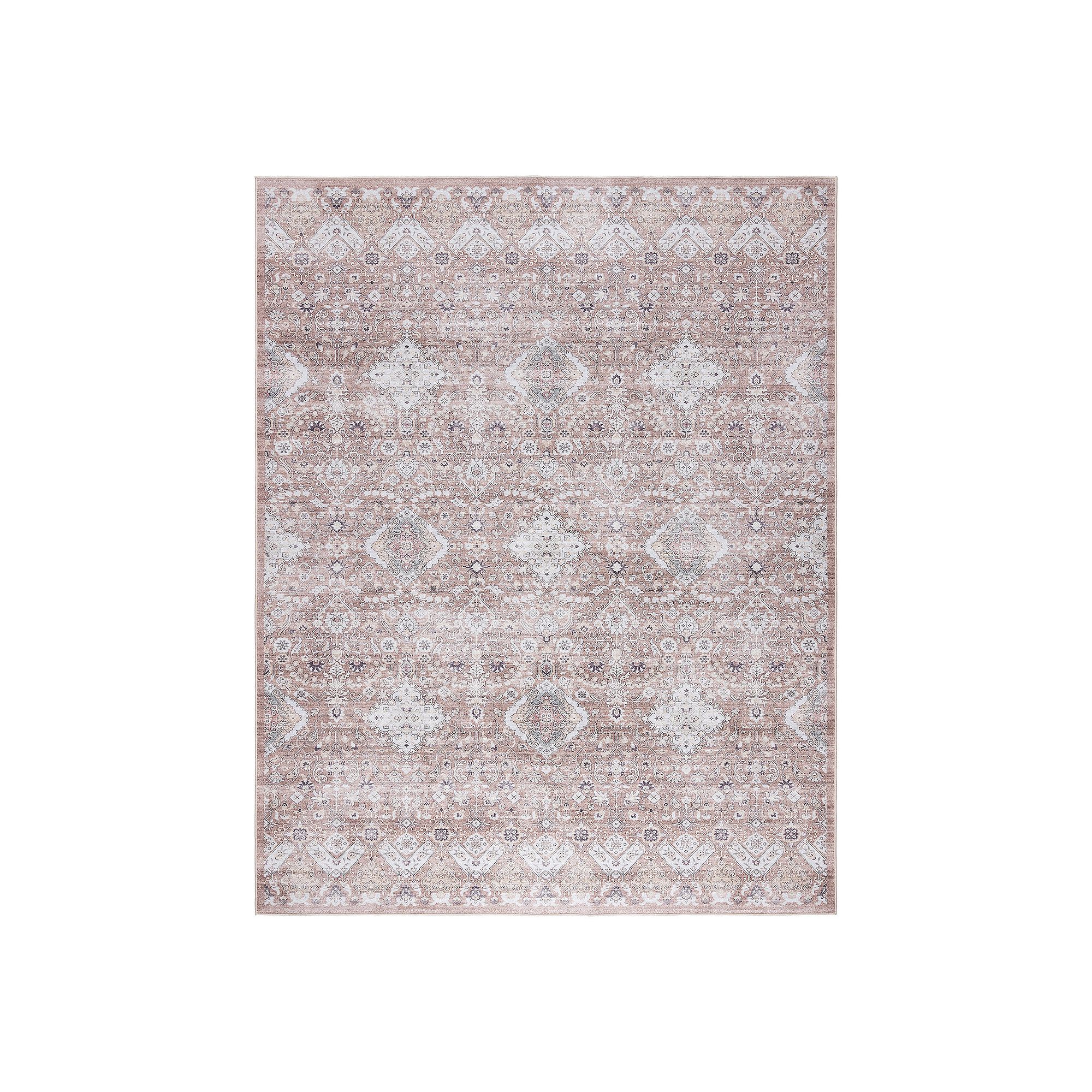 Gertmenian Tanis Anthrocite Area Rug, Beige