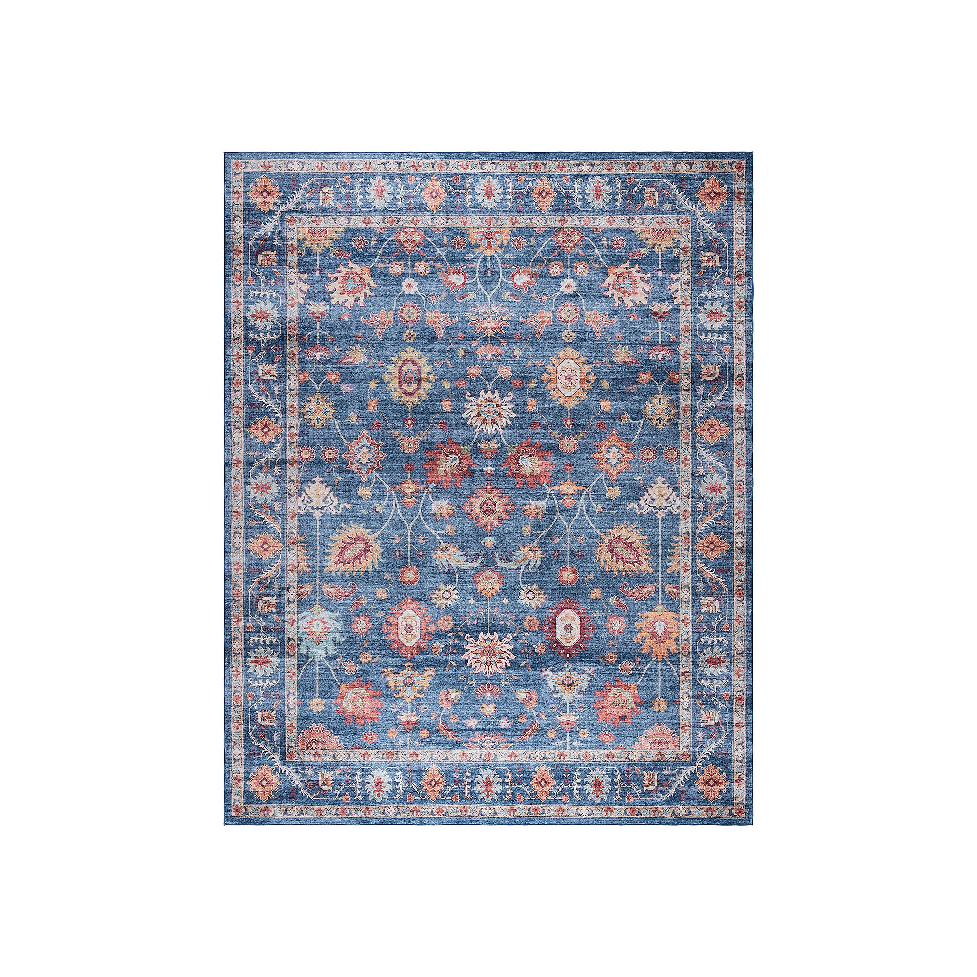 Gertmenian Tanis Anthrocite Area Rug, Blue