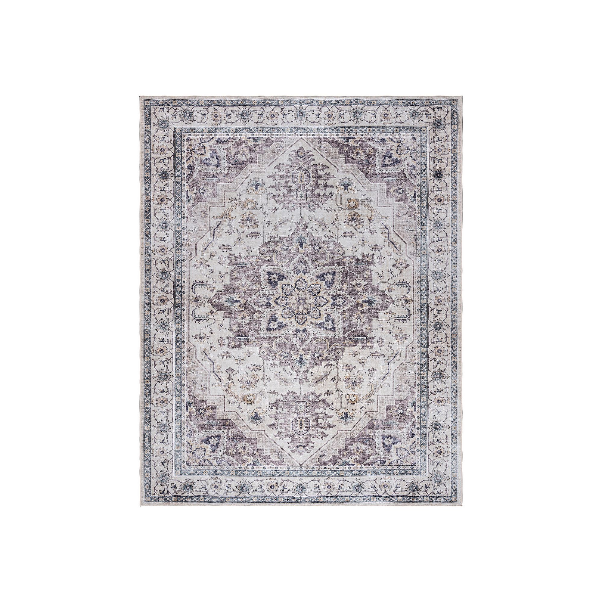 Gertmenian Tanis Anthrocite Area Rug, Soha Gray