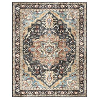 Gertmenian Tiefi Black Area Rug