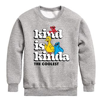 Boys 8-20 Sesame Street Kind Kinda The Coolest Fleece Sweatshirt