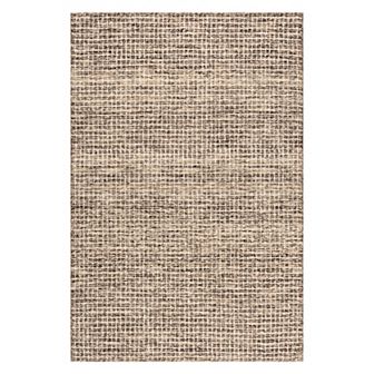 RugsUSA Melrose Checked Wool Area or Throw Rug