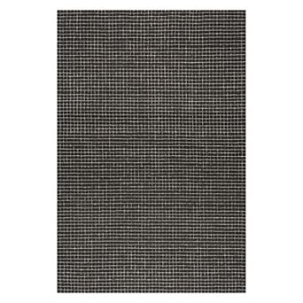 RugsUSA Melrose Checked Wool Area or Throw Rug