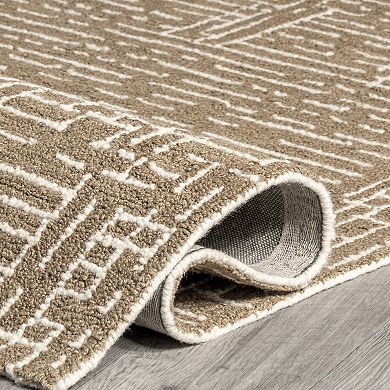 ArvinOlanoXRugsUSA Hive Jute & Wool Area Rug