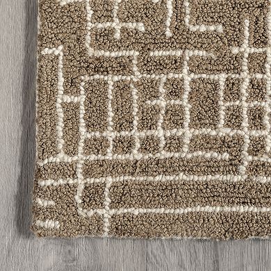 RugsUSA Hive Jute & Wool Area Rug