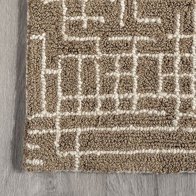 ArvinOlanoXRugsUSA Hive Jute & Wool Area Rug