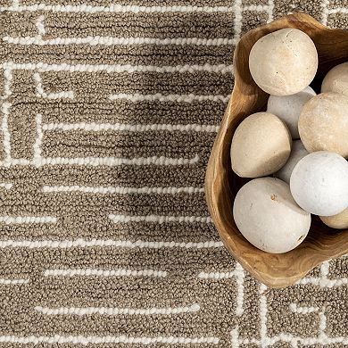 RugsUSA Hive Jute & Wool Area Rug