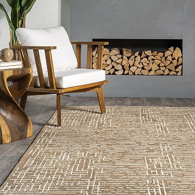 RugsUSA Hive Jute & Wool Area Rug