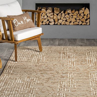 RugsUSA Hive Jute & Wool Area Rug