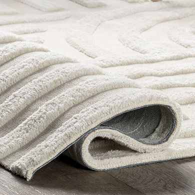 RugsUSA Downtown Textured Area or Throw Rug