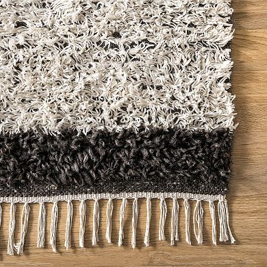 RugsUSA Tatanka Shag Wool Area or Throw Rug