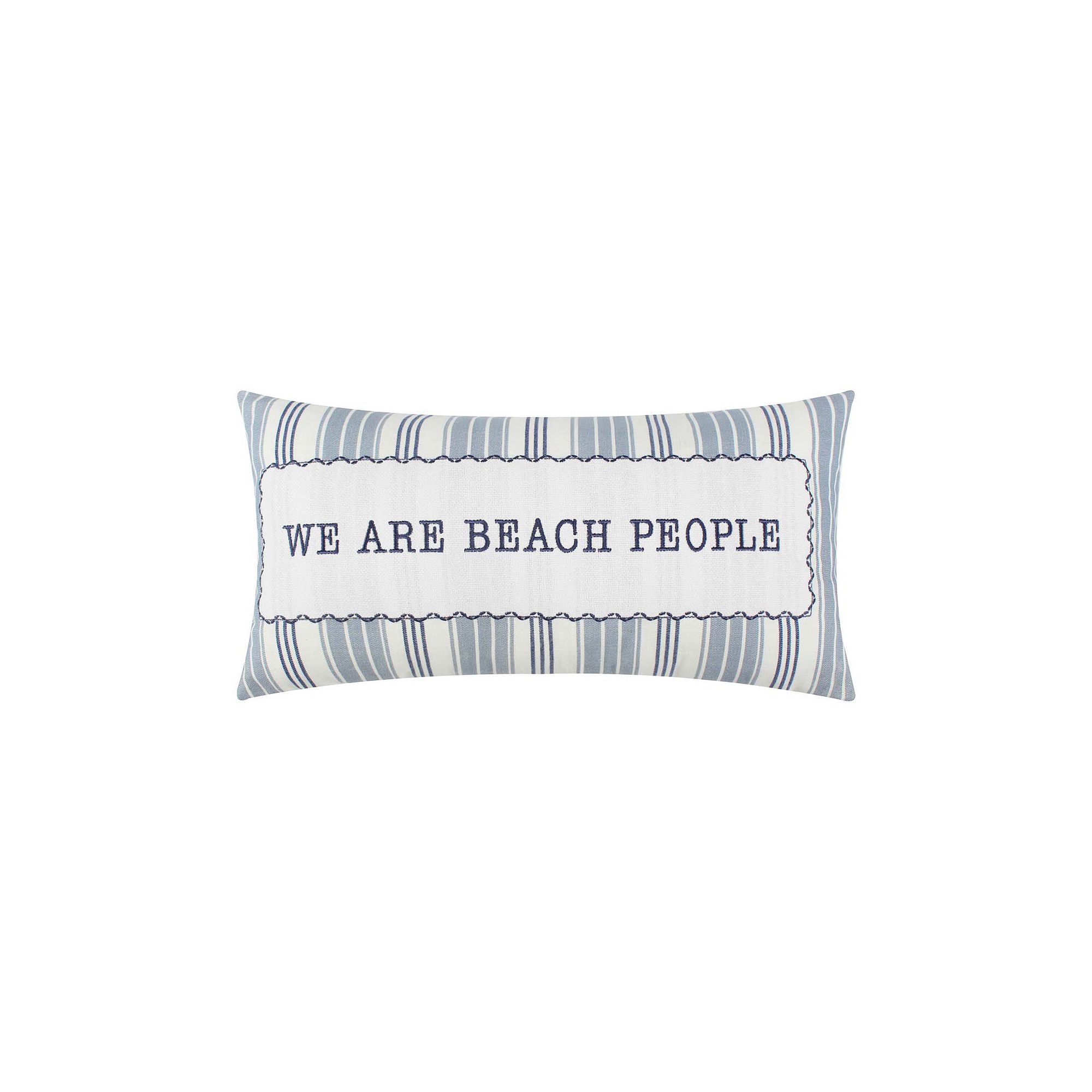 Levtex Home Ocean Meadow Beach Throw Pillow, Blue