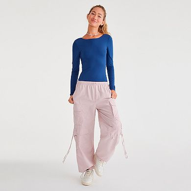 Juniors' Aeropostale Baggy Cargo Parachute Pants