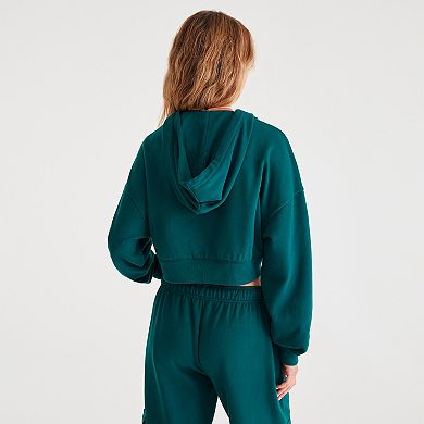 Juniors' Aeropostale Los Angeles Cropped Hoodie