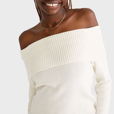Juniors' Aeropostale Off The Shoulder Sweater