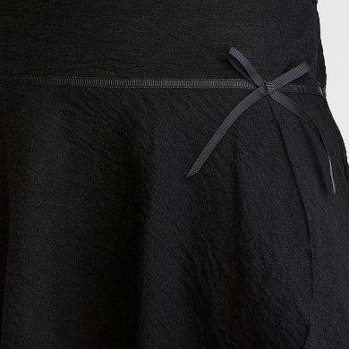 Juniors' Aeropostale Solid Drop Waist Mini Skirt