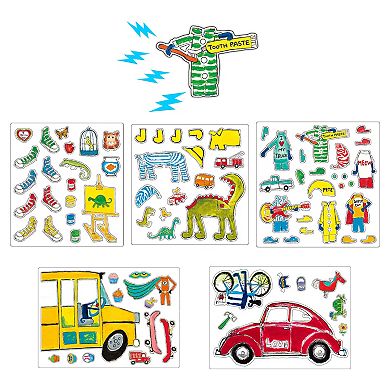 PicassoTiles Pete the Cat Toys Set Magnetic Board Game Puzzle Board Playset for Kids Ages 3 and up