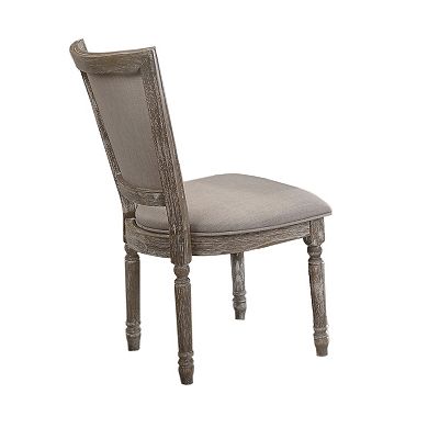 Best Master Furniture Jessica 20" Wood Dining Chair (Set of 2)