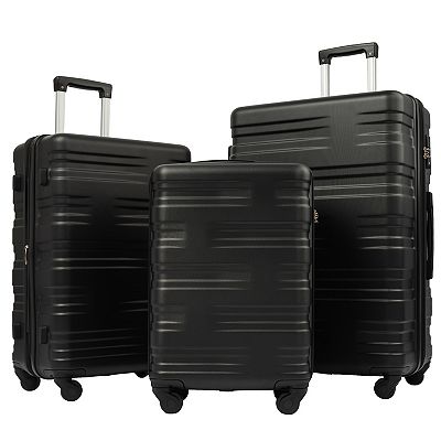 Hardshell Luggage popular Sets 3 Pcs Spinner with TSA Lock Lightweight 20''24/28’