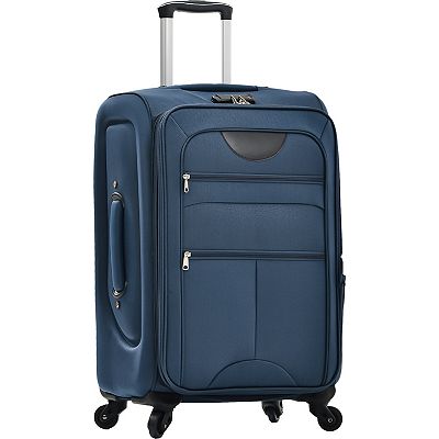 Merax Softside Luggage Expandable 3 Piece Set Suitcase Softshell