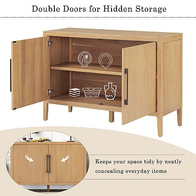 Merax Storage Cabinet Sideboard Wooden Cabinet