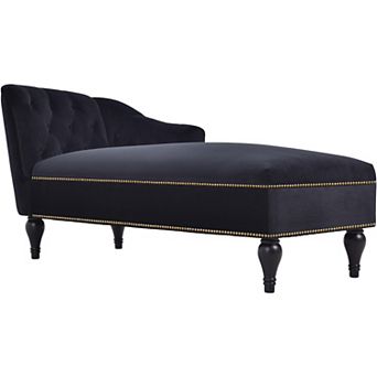 Merax Velvet Chaise Lounge