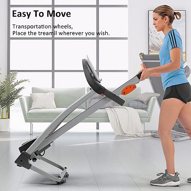 Merax Easy Folding Treadmill