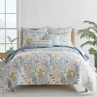 Levtex Home Ocean Meadow Quilt Set or Euro Sham
