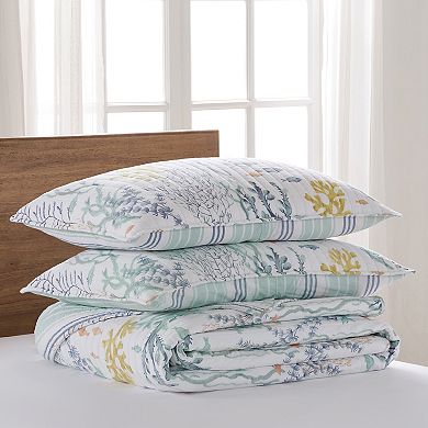Levtex Home Ocean Meadow Quilt Set or Euro Sham