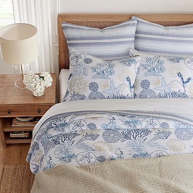 Levtex Home Serena Sea Quilt Set or Shams