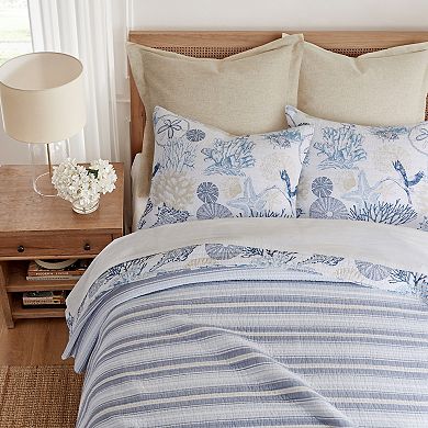 Levtex Home Serena Sea Quilt Set or Shams