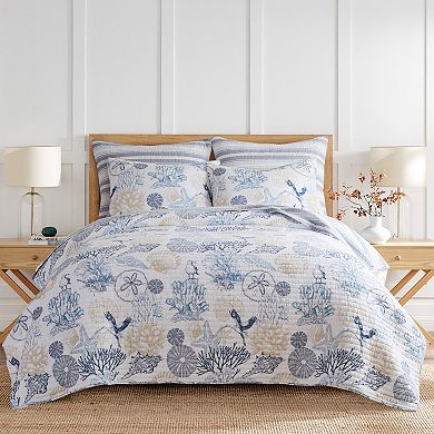 Levtex Home Serena Sea Quilt Set or Shams