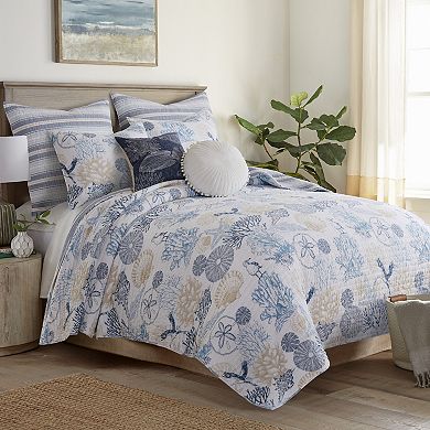 Levtex Home Serena Sea Quilt Set or Shams