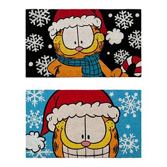 Garfield 2-pack Coir Holiday Doormats