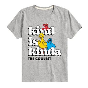 Boys 8-20 Sesame Street Kind Kinda The Coolest Graphic Tee