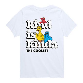 Boys 8-20 Sesame Street Kind Kinda The Coolest Graphic Tee