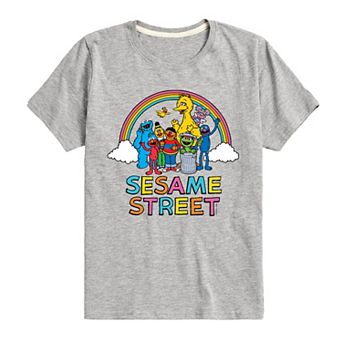 Boys 8-20 Sesame Street Rainbow Graphic Tee