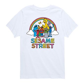Boys 8-20 Sesame Street Rainbow Graphic Tee