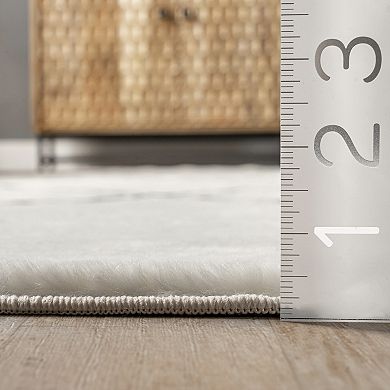 RugsUSA Mandia Striped Wool Area Rug