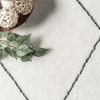 RugsUSA Mandia Striped Wool Area Rug