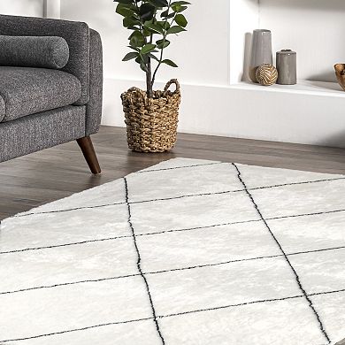 RugsUSA Mandia Striped Wool Area Rug