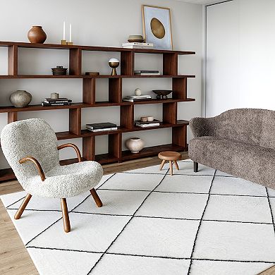 RugsUSA Mandia Striped Wool Area Rug