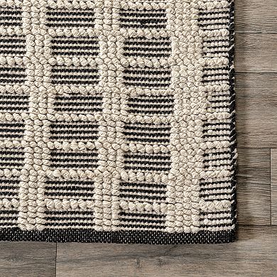 RugsUSA Parker Check Washable Area Rug