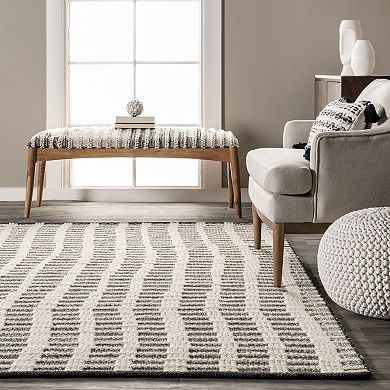 RugsUSA Parker Check Washable Area Rug